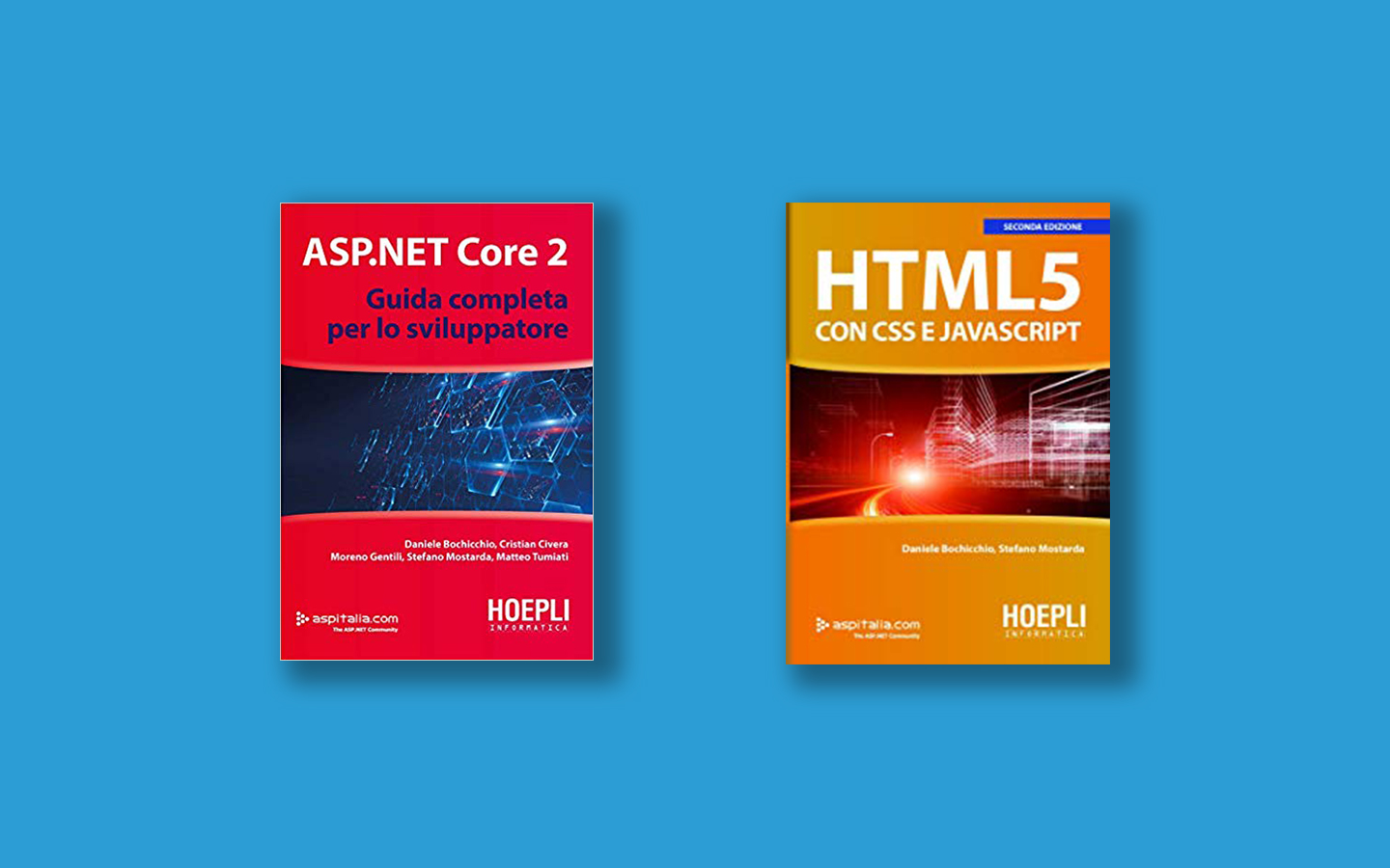 Due nuovi libri su ASP.NET Core e HTML5
